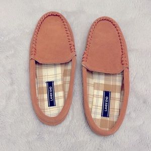Lands’ End Moccasin Slippers